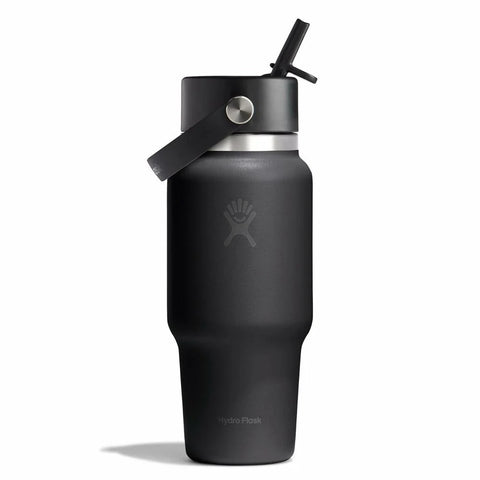 24 oz Travel Bottle with Flex Straw Cap