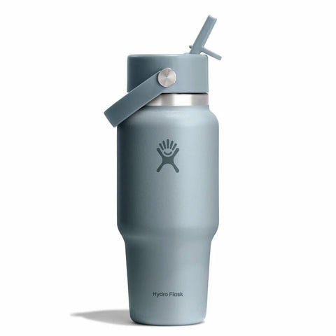 24 oz Travel Bottle with Flex Straw Cap