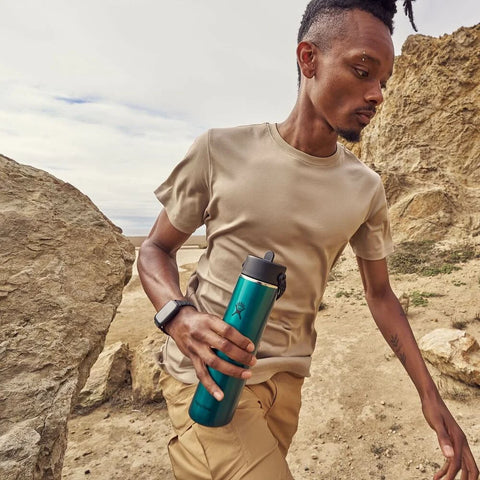 24 oz Lightweight Flex Straw Bottle