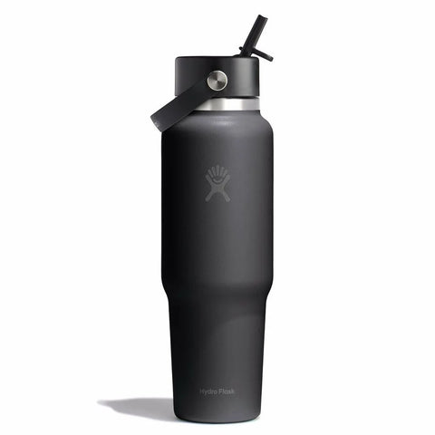 40 oz Travel Bottle with Flex Straw Cap