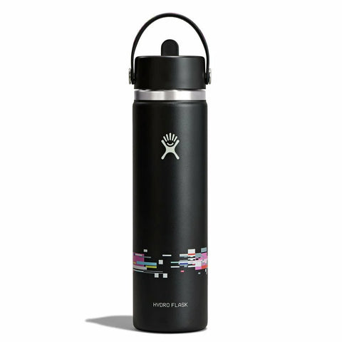 Glitch Collection - 24 oz Bottle with Flex Straw Cap