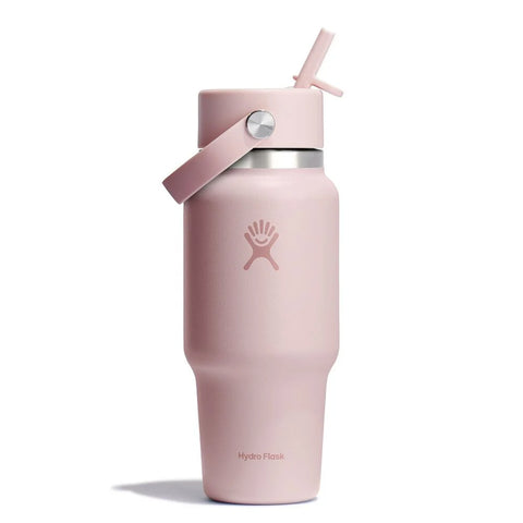 24 oz Travel Bottle with Flex Straw Cap